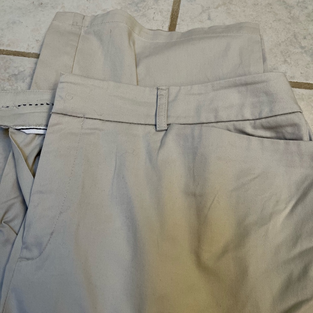 2 pairs dockers twill pants 16wshort